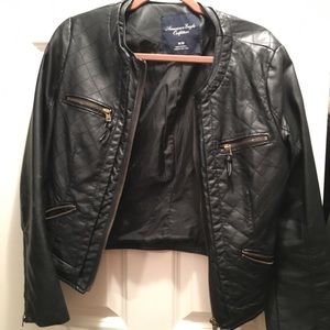 American Eagle Leather Jacket